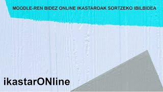 IkastarONline aurkezpena