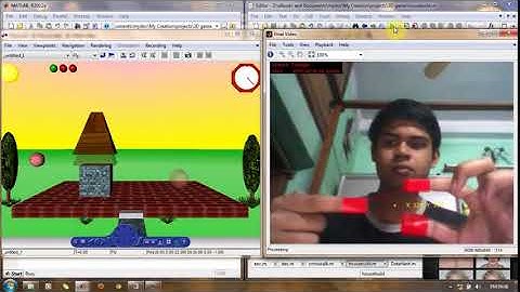 Virtual Reality 3D game made in MATLAB   Computer Vision L601hx 2N8c