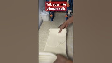Thumbnail of Tips agar adonan mie cepat Kalis #mieayamhomemade #miebasah