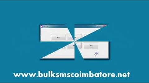 How To Send Bulk SMS Software Gateway Coimbatore.