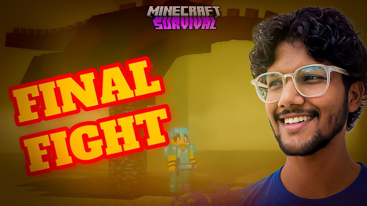 Finally I Beat Minecraft: || Minecraft Survival || Ep. 13 #minecraft