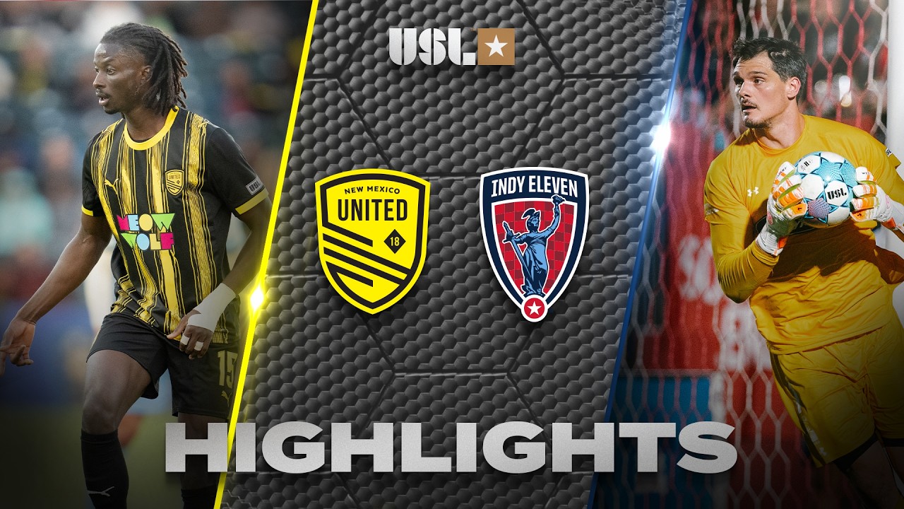 09.11.2026 | New Mexico United vs. Indy Eleven - Game Highlights