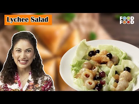 Tastiest Lychee Salad Recipe | Healthy and Easy Recipe of Lychee backslashu0026 Ginger Salad | FoodFood Recipes - FOODFOODINDIA