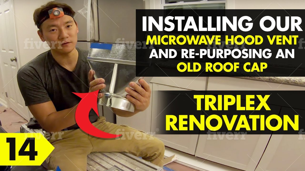 properly connect a microwave vent to 6” exhaust? : r/howto