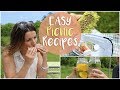 WHAT I EAT IN A DAY | PERFECT PICNIC RECIPES