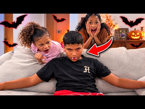 MY BROTHER TURNED Into A VAMPIRE 🧛