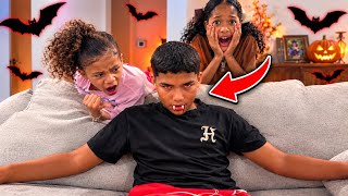 MY BROTHER TURNED Into A VAMPIRE 🧛