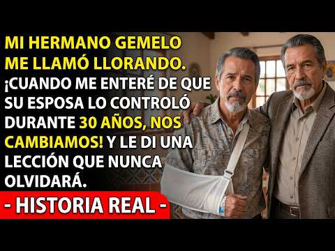 Cambié de vida con mi gemelo maltratado… Su esposa terminó arrepintiéndose.