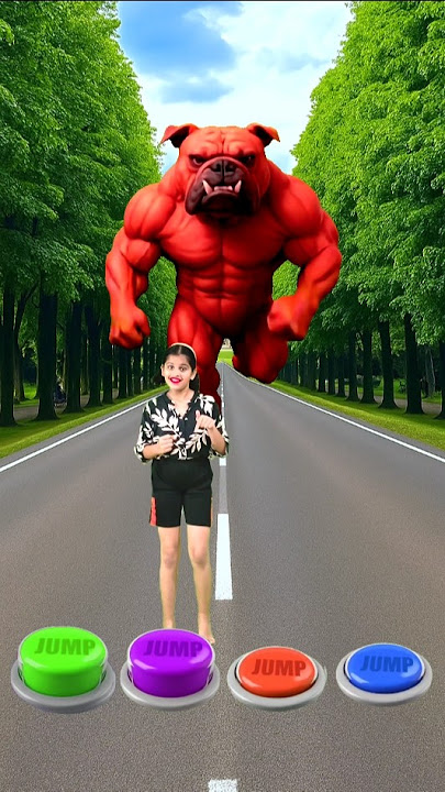 wait i Jump on color button to Cat, Dog, Elephant & Alien #shorts #trending #funny #youtubeshorts