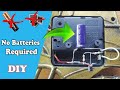 Run any Clock without any Battery | No Battery Needed Run Any Clock