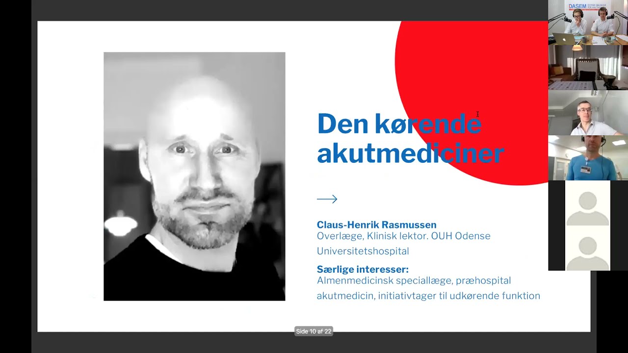 DASEM Årsmøde 2021 - Claus-Henrik Rasmussen - Den kørende akutmediciner
