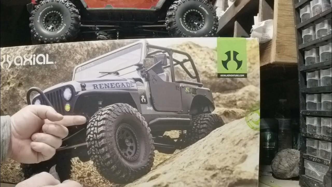 Axial CJ 7 Unboxing, mods and upgrades discussion YouTube