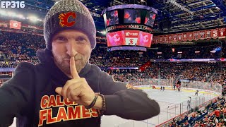 How to Sneak into Flames Game at Scotiabank Saddledome in Calgary