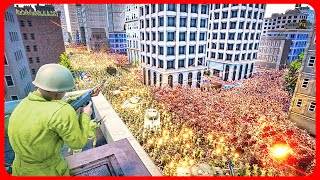 City Invasion of 10 MILLION ZOMBIES - Ultimate Epic Battle Simulator 2 UEBS 2 (4K) screenshot 4