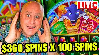 $360 SPINS! LARGEST BETS EVER ON HUFF N EVEN MORE PUFF!!! screenshot 2