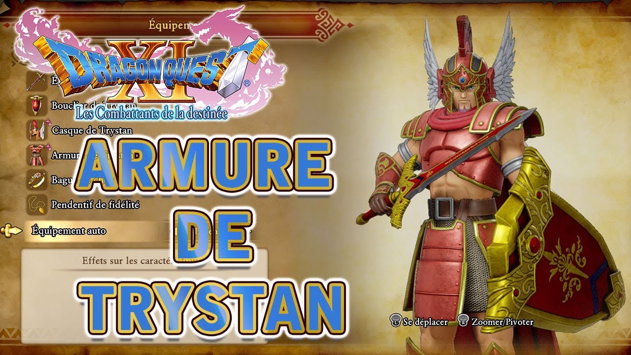 Dragon Quest Xi Armure De Trystan Youtube