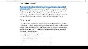 Eloquent JavaScript Read-Along - Program Structure - 004 - The Environment