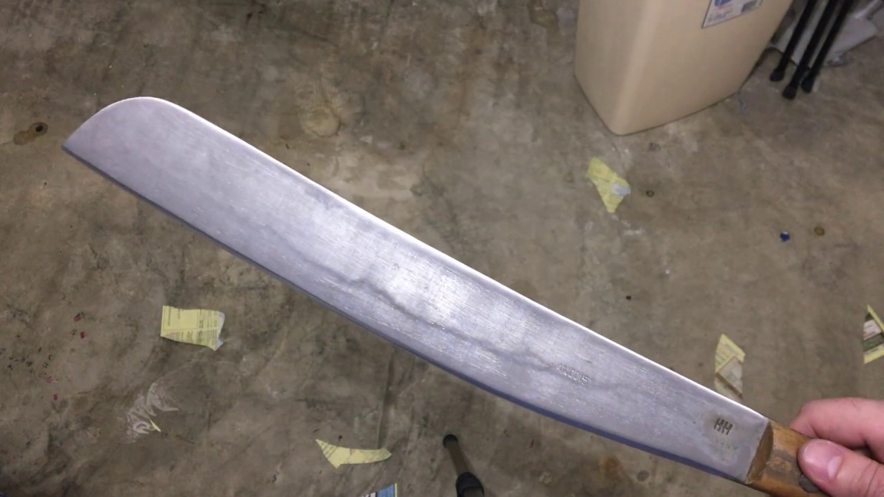 How Sharp Is This Machete? YouTube