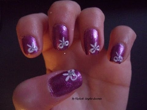 Video tutorial #5 Nail Art unghie: Come fare un fiocchetto con lo ...