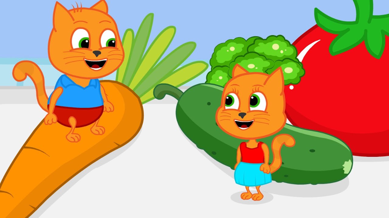 Cats Family en Français - Les Chats sont Devenus Petits Dessin Animé