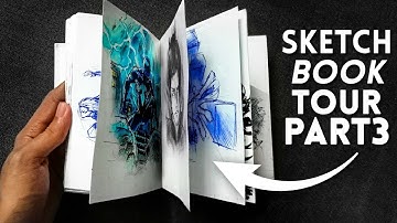 SKETCHBOOK TOUR Part 3(Haha Laugh At my Drawings)