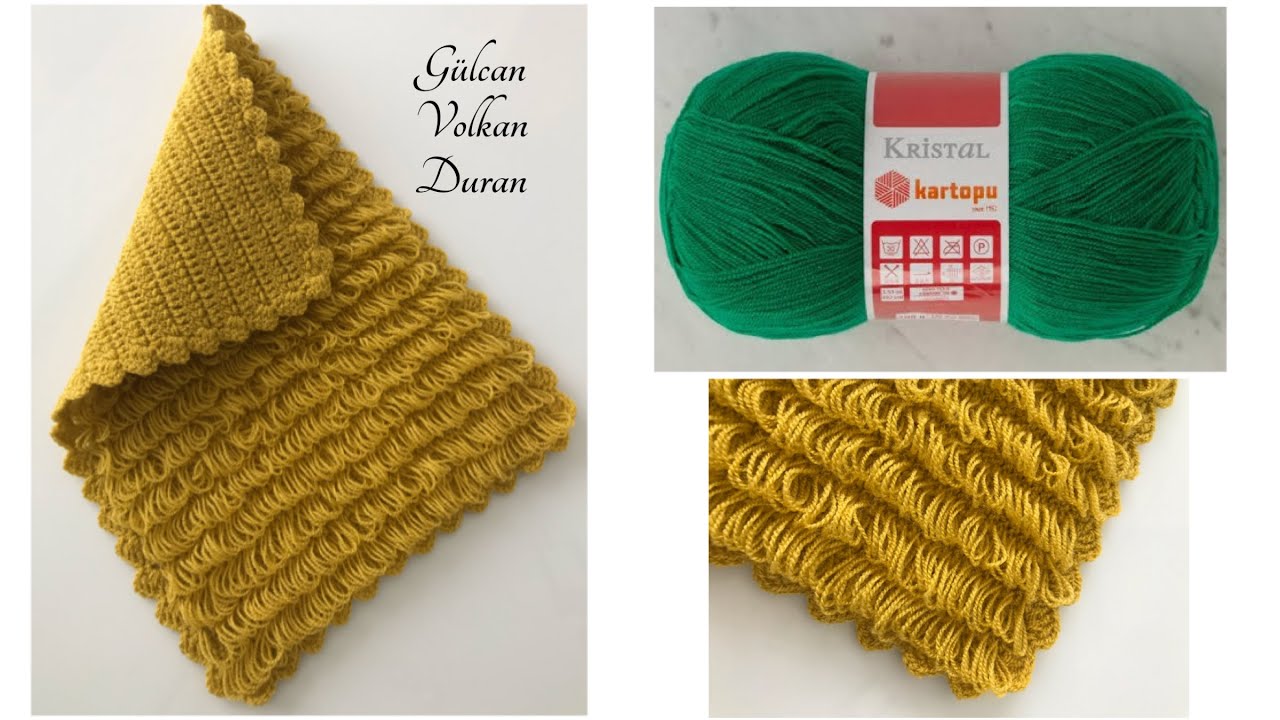 Очень полезное вязание крючком мочалки с кисточками