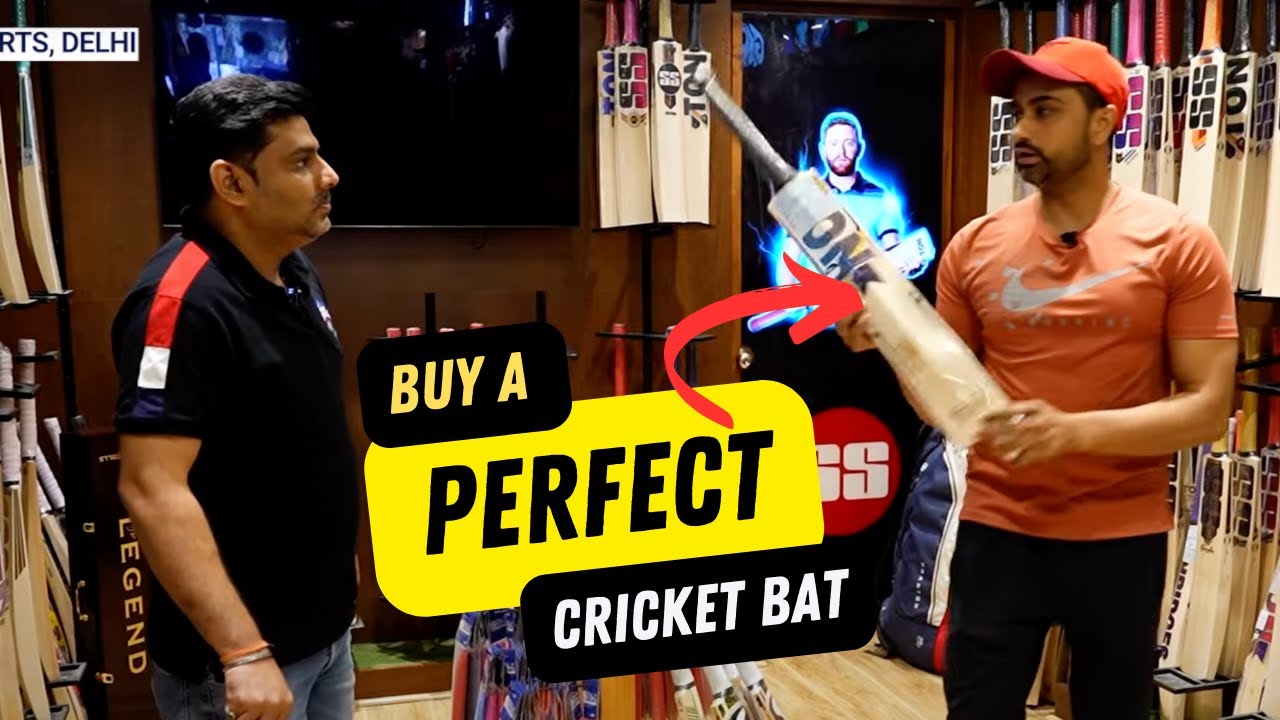 How To Choose The Perfect Cricket Bat - YouTube