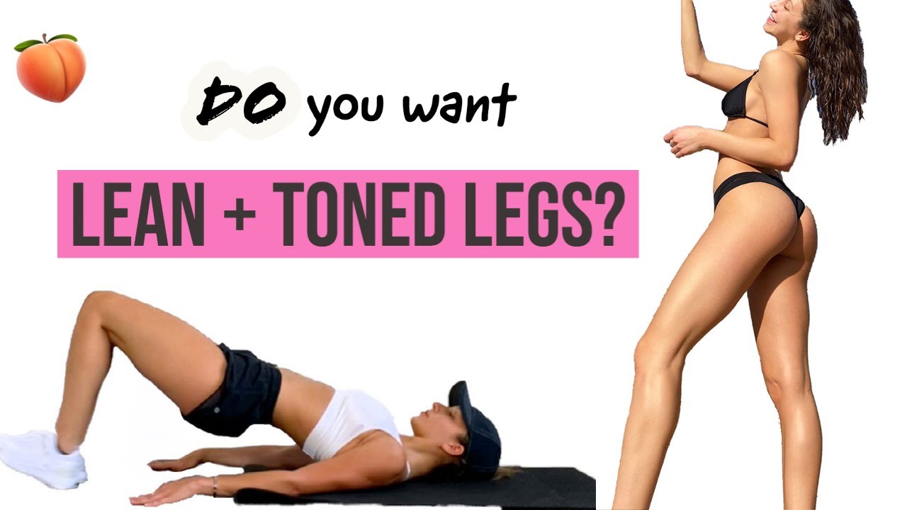 How To Get Lean Toned Legs 10 Min Lower Body Follow Along Workout Tessarenéetr Youtube