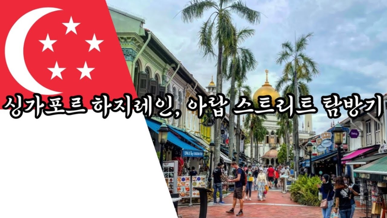 싱가포르 【13】 진짜 중동 느낌나는 아랍 스트리트와 하지 레인 가 보기 / Singapore Arab Street and Haji  Lane - YouTube