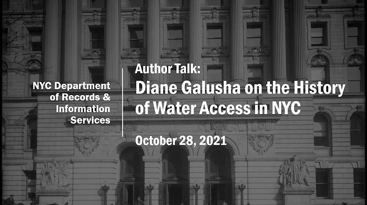 Author Talk: Diane Galusha on the History of Water...