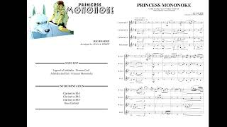 Princess Mononoke - Clarinet Quartet (arr. Juan A. Pérez)