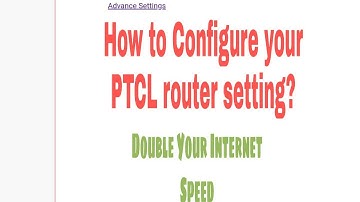 PTCL modem setting | Ptcl Router settings | How to Configure PTCL modem setting | PTCL reset setting
