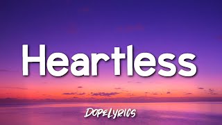 Lili-Ann De Francesco - Heartless (Lyrics)