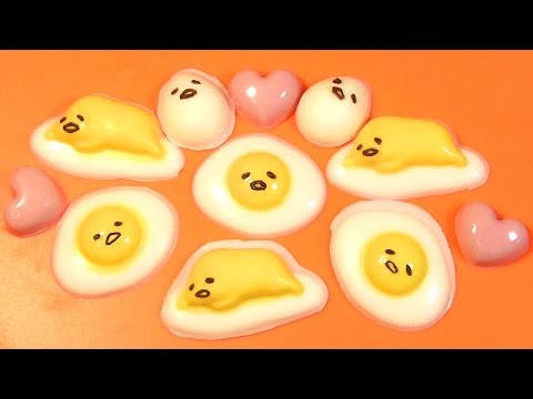 Gudetama chocolate kit ぐでたま形チョコキット ぐでたまチョコの作り方