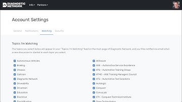 Diagnostic Network Account Configuration – Diag.net