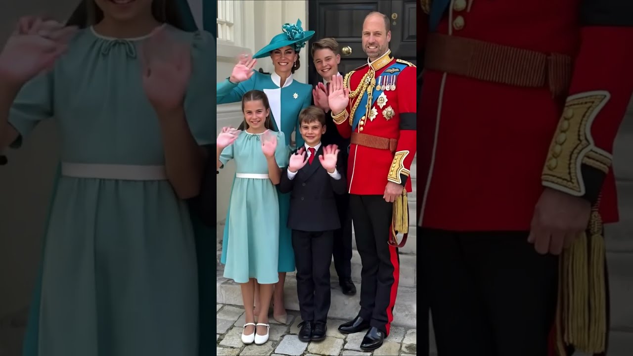 Prince William S Family At Trooping The Colour Parade Royal Princewilliam Katemiddeleton