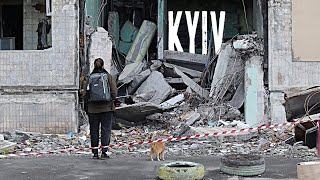 Destruction in the capital of Ukraine / Going back to Kyiv