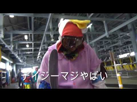 スノーボード着ぐるみイベント