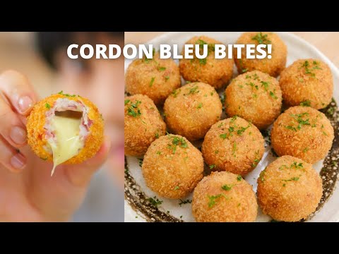 Jualan frozen food high protein! CORDON BLEU BITES!