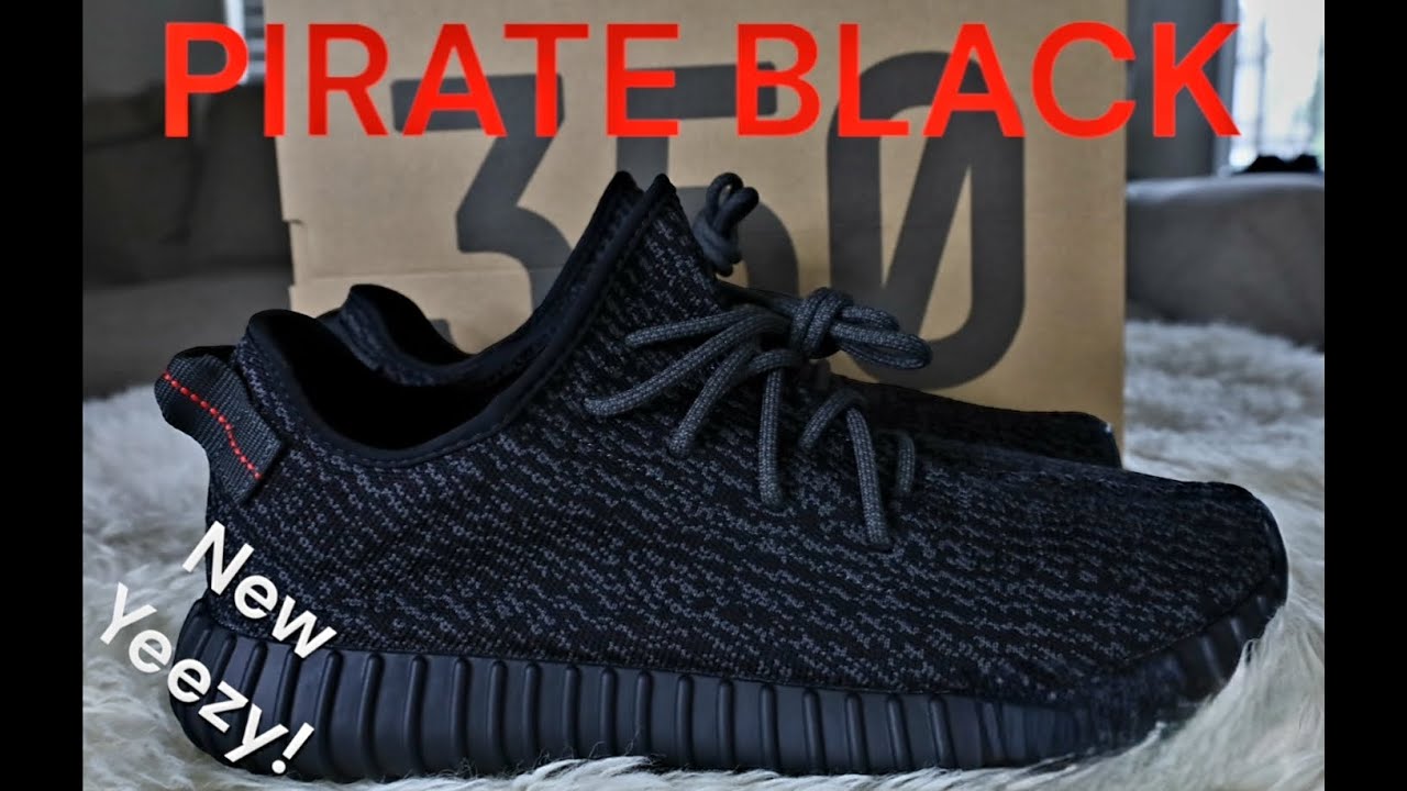 Yeezy 350 V1 Pirate Black Unboxing & Review! + On Feet and Comparison!