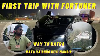 First Trip with Fortuner Part 1 | Mata Vaishno Devi Mandir | Disappear With Us | Ujjwal Choudhary