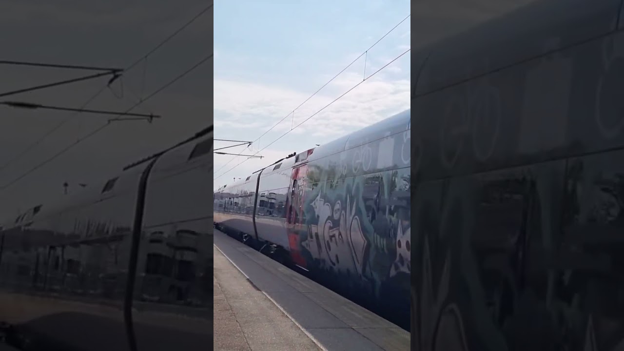 Øresundstoget Som Regionaltog mod Slagelse på Ringsted station 