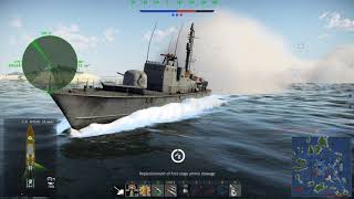 War  Thunder Naval Action on "Direct Hit" Dev Server