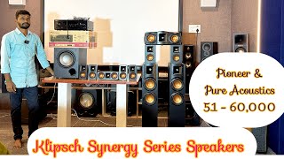 KLIPSCH BLACK LABEL Synergy Series 5.0 Speakers For Sale