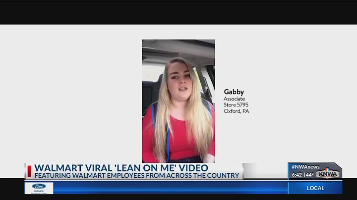Walmart "Lean on Me" Viral Video on KNWA Today