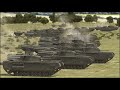 30 CHURCHILL vs TIGERS TANKS (10) - SIMULATION