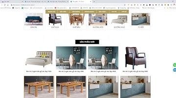 Mẫu website nội thất, ngoại thất + bán sản phẩm - Phong Mỹ Design