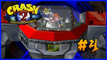 Crash Bandicoot 2: Cortex Strikes Back (PS1) - Playthrough 100% (Part 4)