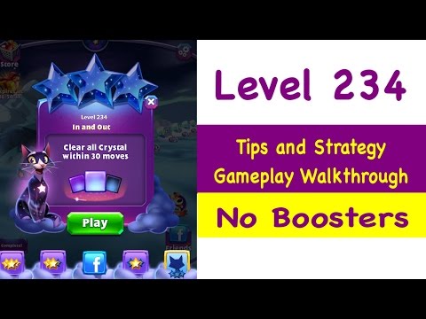 Bejeweled Stars - Level 234 - Tips and Strategy Gameplay Walkthrough No Power Ups