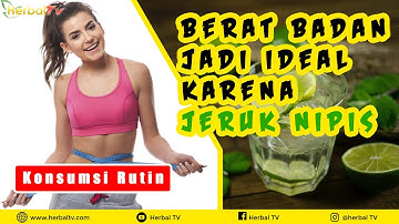 Racikan Dari Perasan Jeruk Nipis & Air Putih Dapat Turunkan Berat Badan dan Perut Buncit